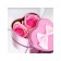 Soap roses, three -color, set of 3 pcs.