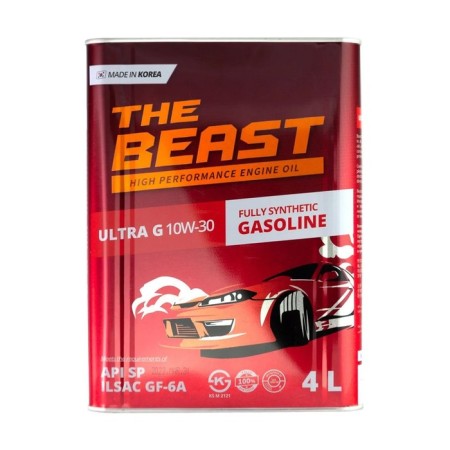 Motor oil The Beast Ultra G 10W-30, synthetic, 4 liters