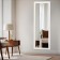 Wall mirror, in the frame, 40x120 cm