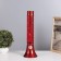 Lava-lamp "cylinder" 1x30W E14-R39 (sparkles) red 12x12x37cm