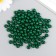 Beads for creativity tree "Green" D-0.8 cm, set 20 grams