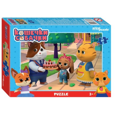 Puzzle "Mi-Mi-Mim", "Fairytale Patrol", 80 elements, mix-4