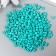 Round beads 6/0 "Dark green neon" 20 g