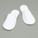Disposable slippers, 42 size, terry, economy, white, closed cape
