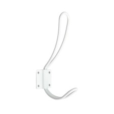 Hook furniture tundra TKD009, two -rod, white, 5 pcs