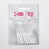 Brushes - mini for eyebrows and eyelashes, 7 × 0.5 cm, white color