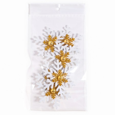 Decor "Snowflakes", set of 6 pcs.-4