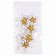 Decor "Snowflakes", set of 6 pcs.