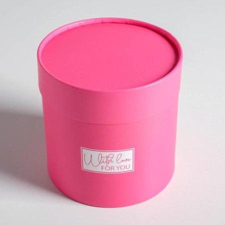 A set of boxes of thin cardboard 4 in 1, gift packaging, “pink”, 12 x 12 - 20 x 20 cm-7