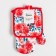 Kitchen set of "rose" dignity 17x17 cm, mittens 25x16 cm, 100% p/e