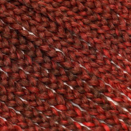 SIM-BRAIDS AFROKOSOS, 60 cm, 18 strands (CE), greasy/red color (#FR-10)-1