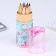 A set of colored pencils Mini in the Cat tube, 12 pcs, with a grinder
