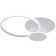 LED LED LED RIVOLI MELINA 6139-103, LED, 92W, 3000-6000K, with a remote control