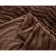 Climeninine bedspread, size 160x220 cm, chocolate color