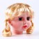 Set for making dolls: head with hair, 2 arms, 2 legs, for dolls 60 cm
