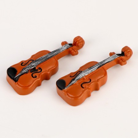 Miniature Puppet "Violin", set 2 pcs., Size 1 pc. - 1.3 × 0.5 × 3.5 cm-3