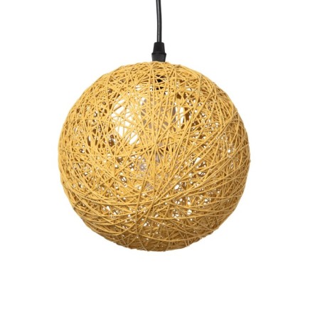 Lamp Bayerlux rattan 1he27 15W brown 20x20x120 cm-1