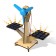 Designer electronic "sun wind", works from the solar battery