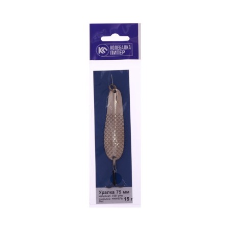 Petersburg oscillation "Uralka", 7.5 cm, white, 15 g-1