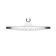 Shower watering can Iddis Optima Home OPH22CRI64, upper, round, d = 228 mm, ABS plastic, chrome