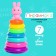 Pyramid "Bunny", 7 rings, color mix