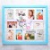Photo frame MDF "Happy moments" in 10 photos 65x54 cm