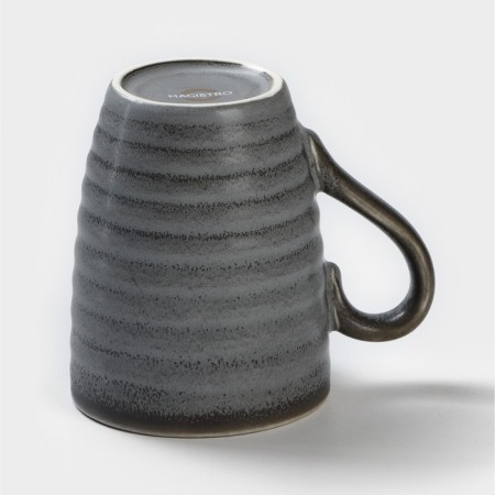 Porcelain mug Magistro Urban, 320 ml, gray color-2