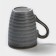 Porcelain mug Magistro Urban, 320 ml, gray color