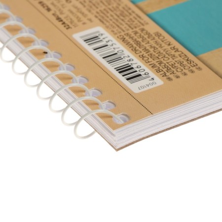 Album for drawing A4, 32 sheets, on the crest, "my beast", cover cardboard, block 100 g/m², detachment for separation, mix-3