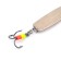 Vertical "Yaman" Alaska with a tee, size 55 mm, 8.5 g, Nickel color