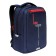Youth backpack 41.5 x 29 x 18 cm, Grizzly, ergonomic back, laptop compartment, blue