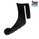 Ring Erective Sex Expert, double, crotch massage, 30 x 45 mm, Soft silicone, black