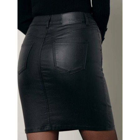 Women's jeans, size XS, Black color-8
