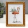 Photo frame plastic 15x20 cm "Valentine" Golden with a gold drawing 23x18 cm