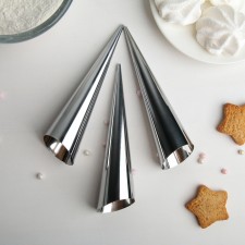 A set of forms for croissants and tubes of the Dolyan, 12 × 3.5 cm, 3 pcs