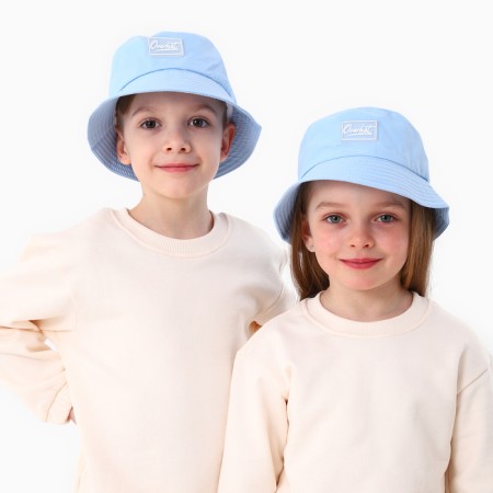 Panama children's for a boy Blue color, rr 52-54-6