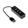 USB border (Hub) Perfeo PF-HYD-6010H, 4 ports, USB 2.0, black