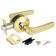 PUNTO 6026 PB-B pebble handle, with a latch, color gold