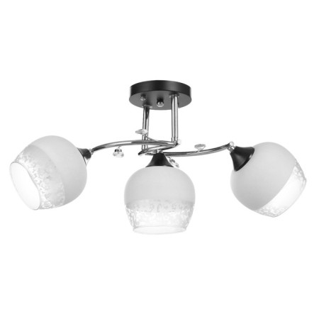 Ceiling Ceiling Zoe 3HE27 40W chrome, black