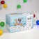 Garland “thread” 4 m with nozzles “ball with a pattern”, ip20, transparent thread, 20 LED, glow of multi, 8 modes, 220 V