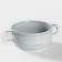Boulevard porcelain cup "Watercolor", 380 ml, light-gray color