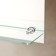 Mirror, wall -mounted, with a shelf, 30x40 cm