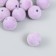 Beads for creativity velvet spraying "Lilac moon" set 10 pcs d = 1.4 cm
