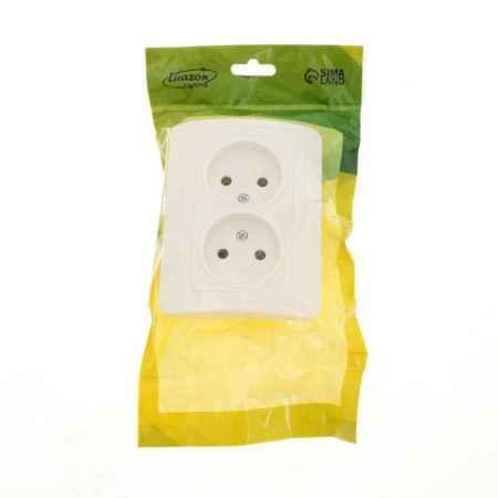 Double Luazon Lighting "Orion", 10 A, hidden, without salary, white-3