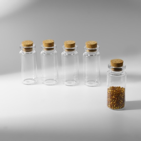 Jars for storing beads, d = 2.2 × 5 cm, 5 pcs-3