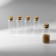 Jars for storing beads, d = 2.2 × 5 cm, 5 pcs