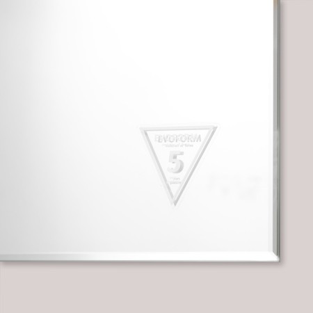 Mirror with fedet 5 mm, 60 x 80 cm, EvoForm-1
