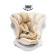 AMAROBABY Champion, ISOFIX fastening, class D, group 0+/1/2/3 (0-36 kg), beige color, beige