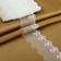 Lace on a grid, 65 mm × 9 ± 0.5 m, white color