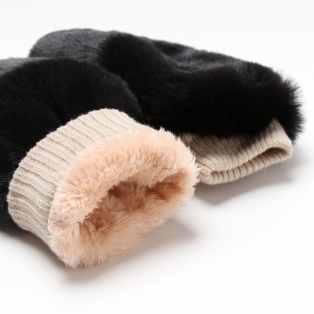 Mittens for claim. Minaku Minaku volumetric 23 cm black-2